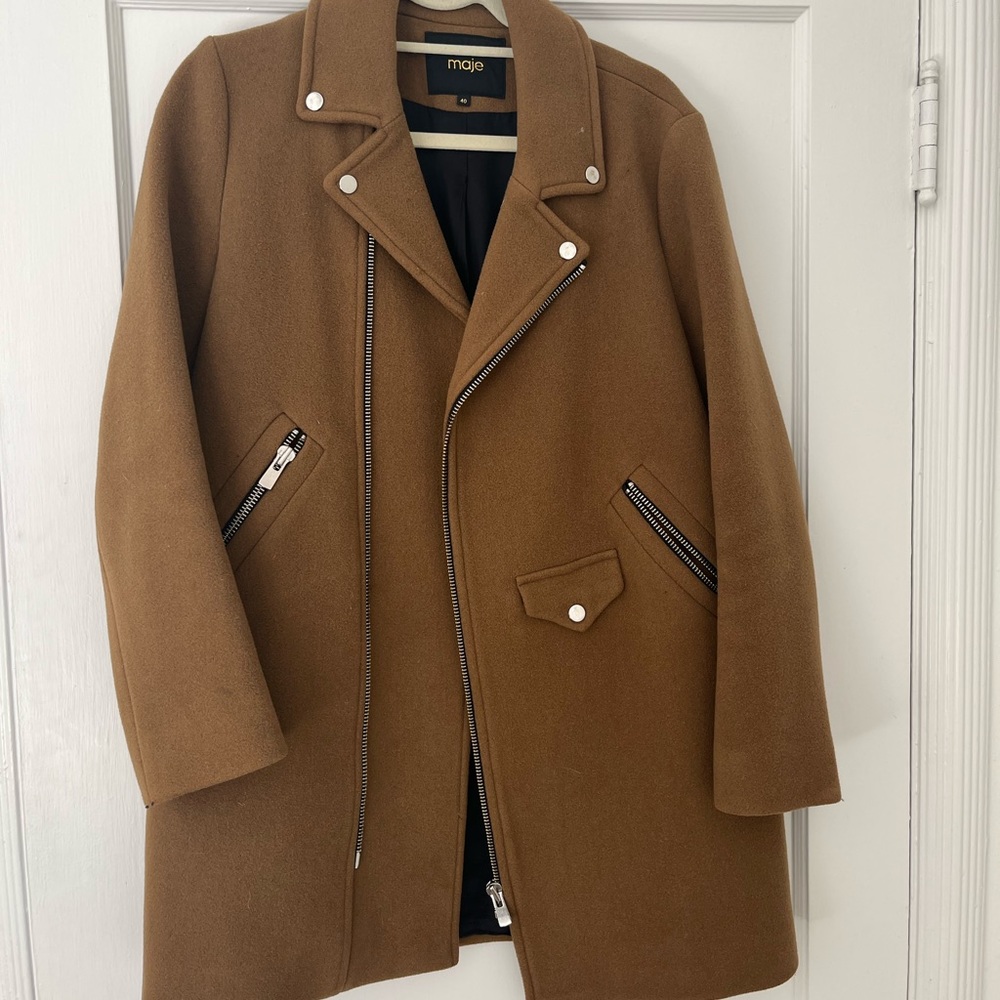 Camel Maje coat